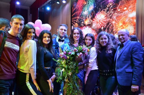 Мельничук Аліна і Ковтун Андрій – переможці у номінації «Міс глядацьких симпатій» та «Містер глядацьких симпатій» в конкурсі «Краса НУБіП»